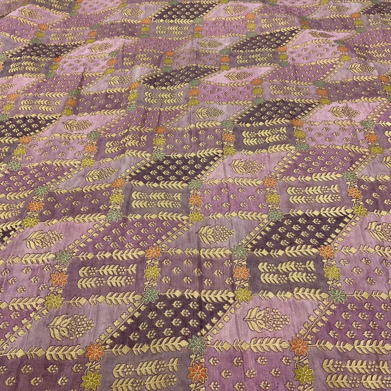 Russian-Silk Jacquard Fabric