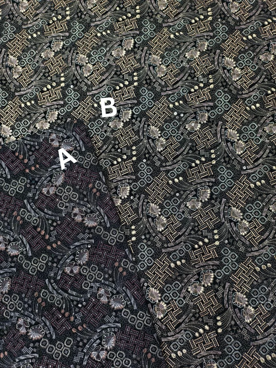 9000 velvet embroidery fancy fabrics koti kurta