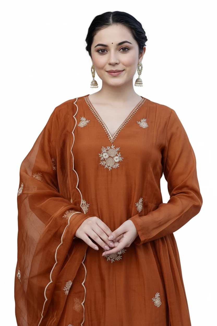 Kurti Pant And Dupatta