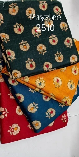 Bsy Twill Digital Printed Multi Colour Fabric For Garments